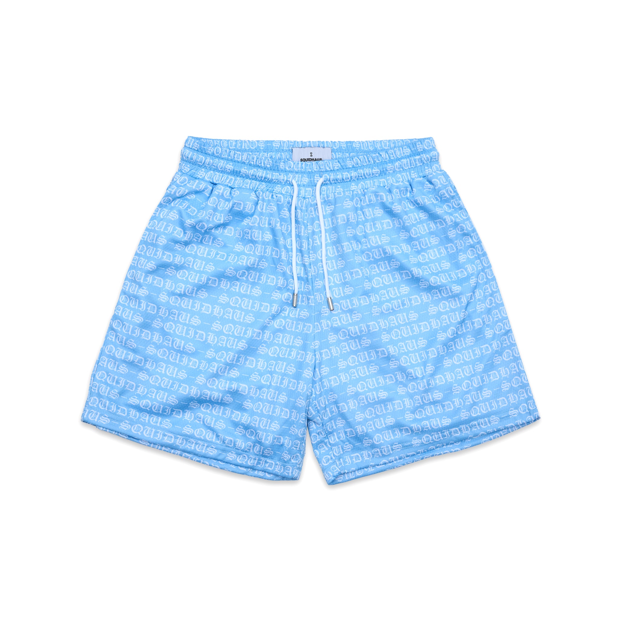 Men s Mesh Shorts 6 Inch Inseam UNC Blue SquidHaus