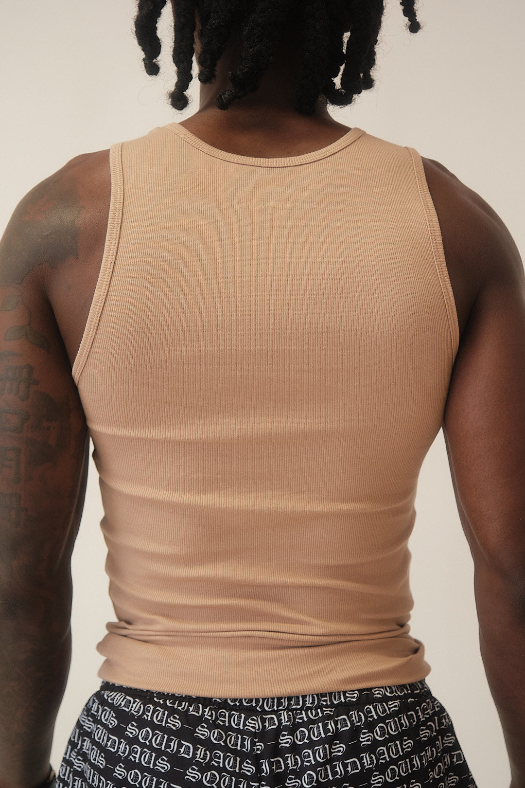 Premium Fitted Tank 3 Pack - Dark Khaki