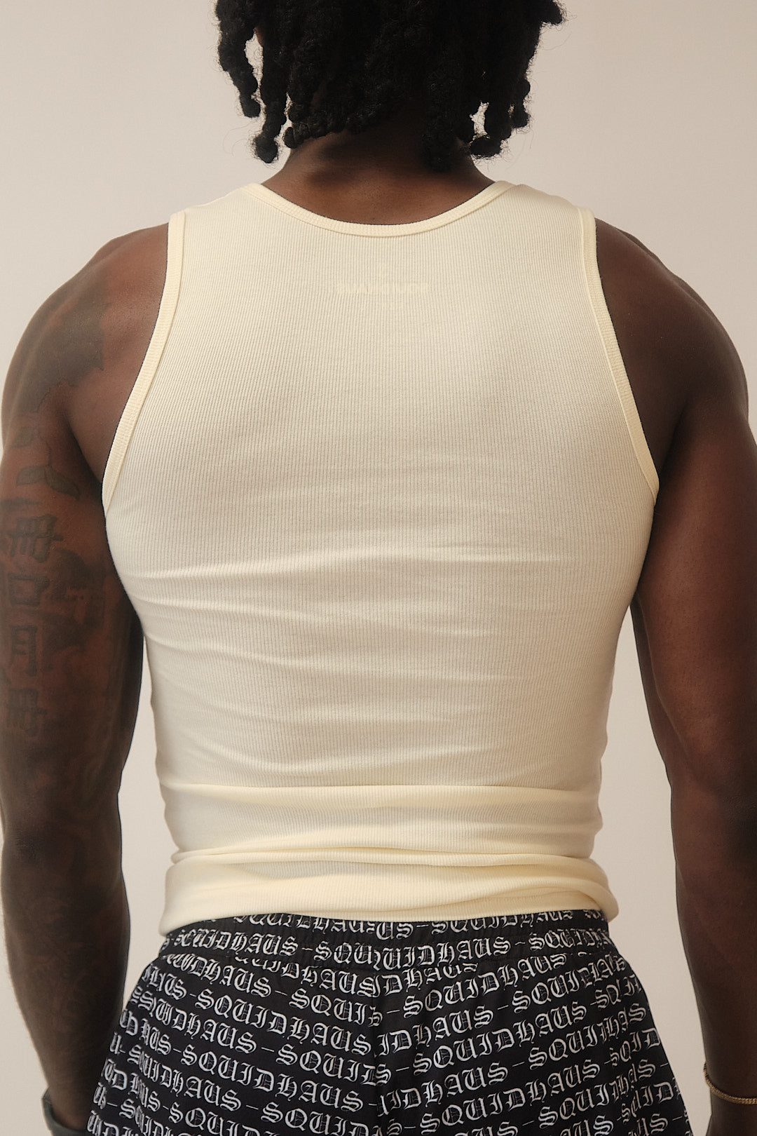 Premium Fitted Tank 3 Pack - Cream