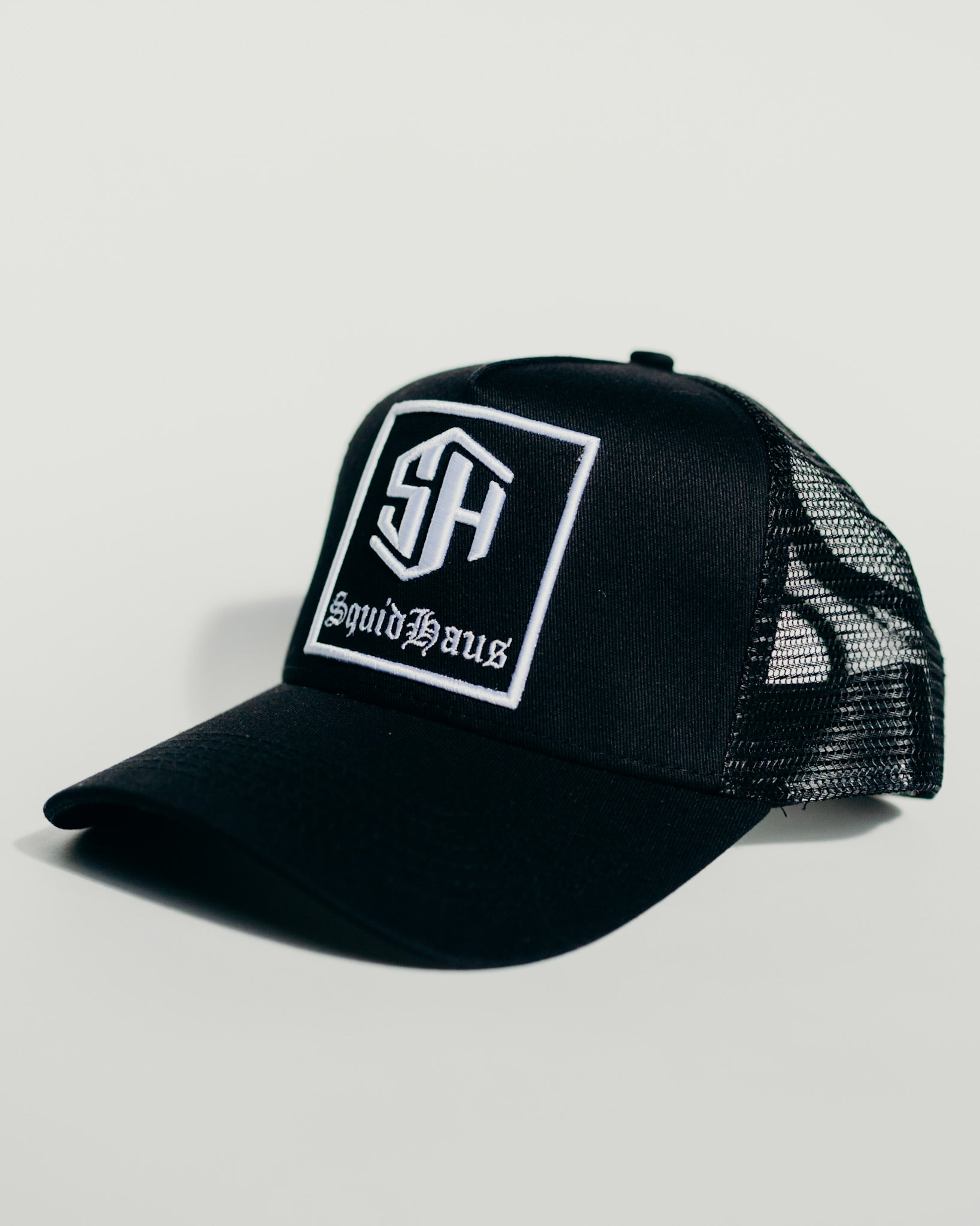 Black SquidHaus Trucker Hat