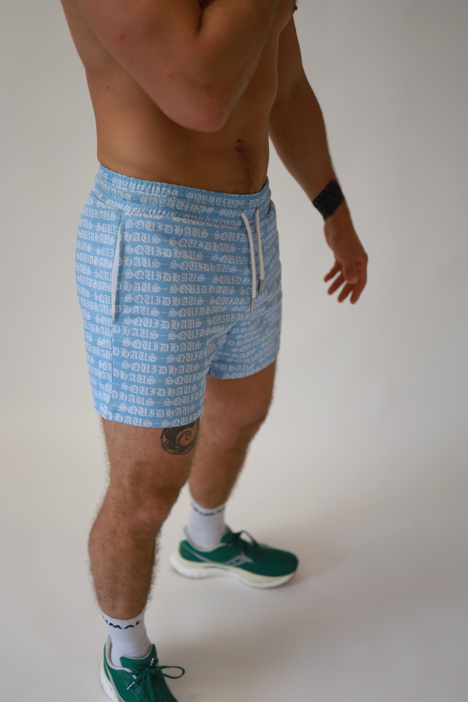 Mesh Shorts 4" Inseam - UNC Blue