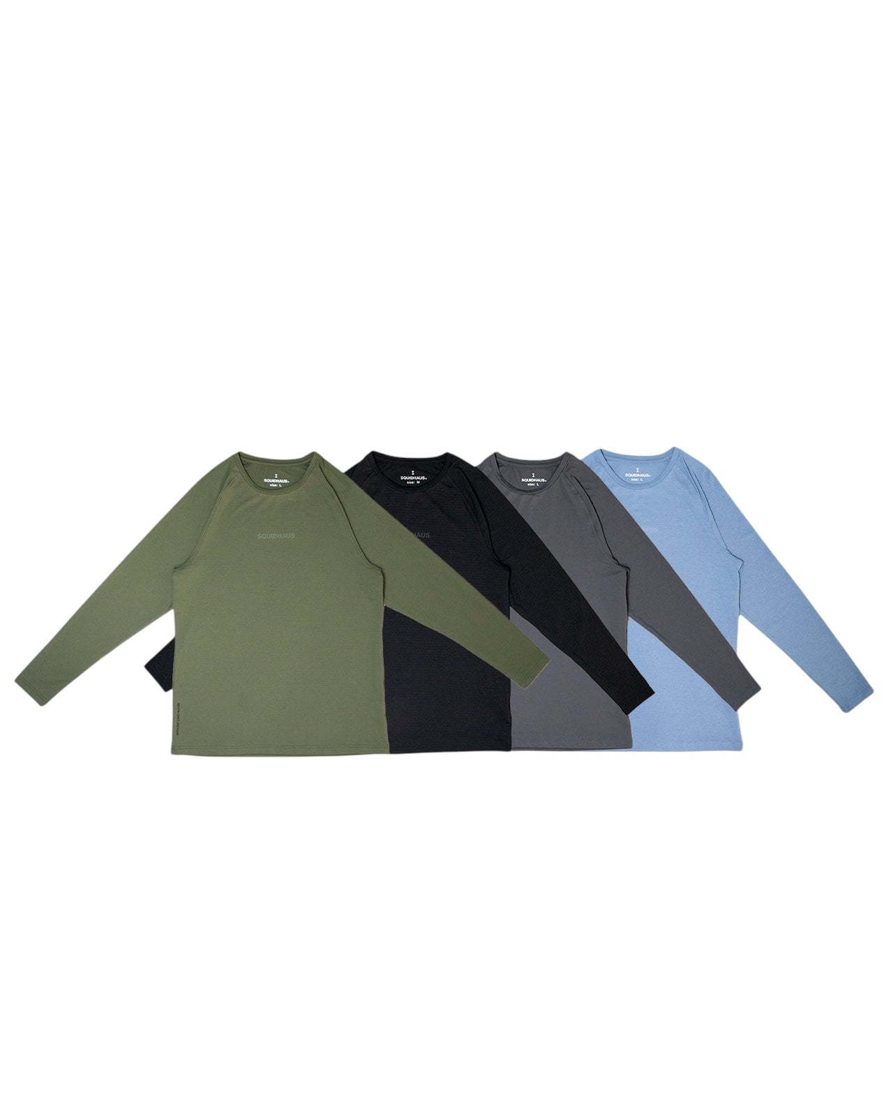 Essentials Long Sleeve Athletic Fitted Tee Bundle