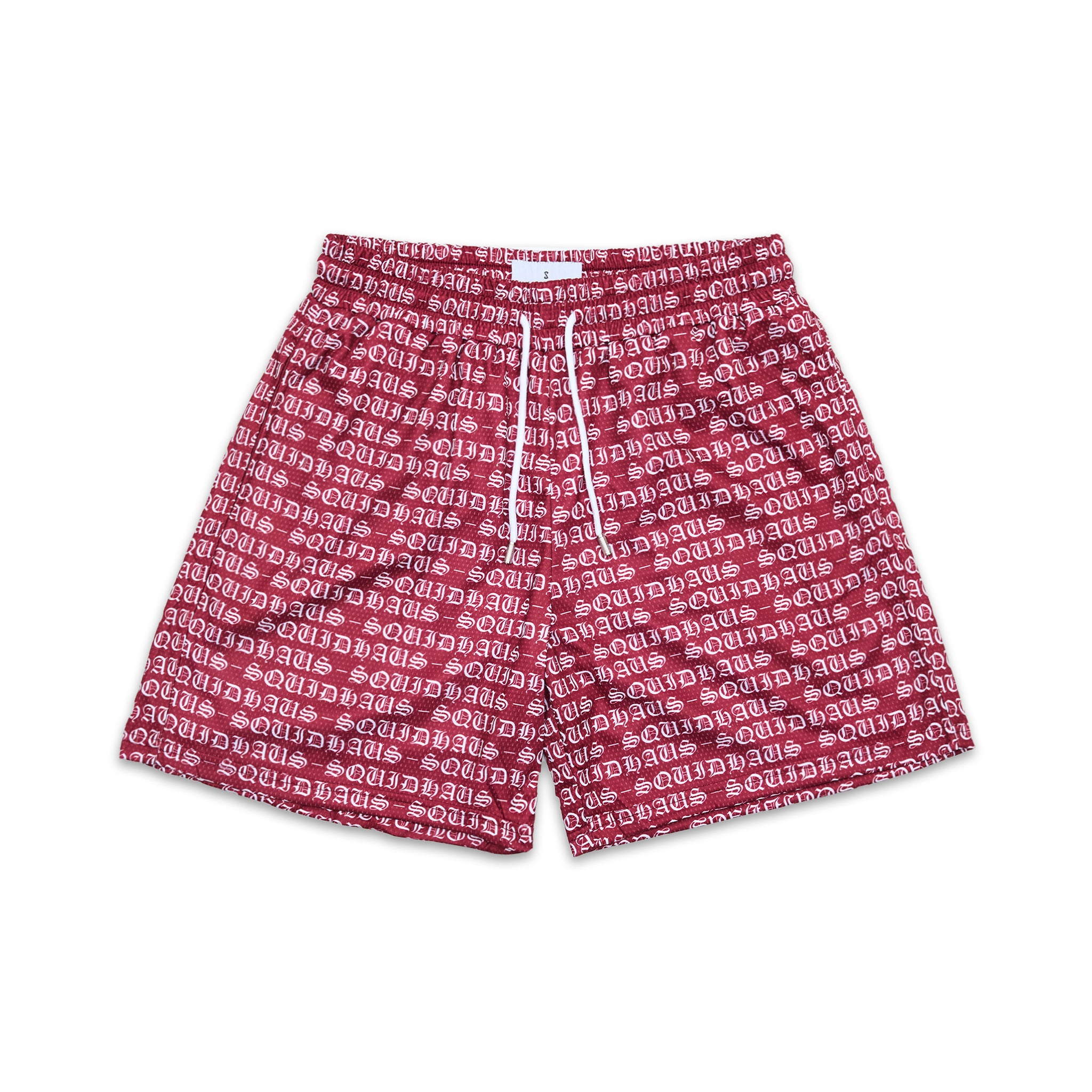 Mesh Shorts 6" Inseam - Red