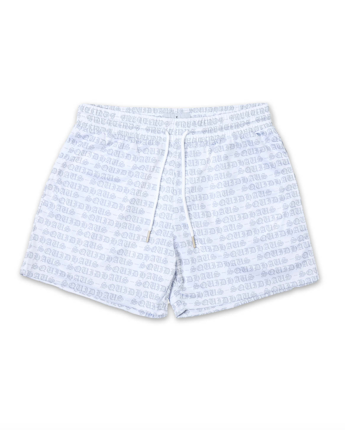 Mesh Shorts 4" Inseam - White